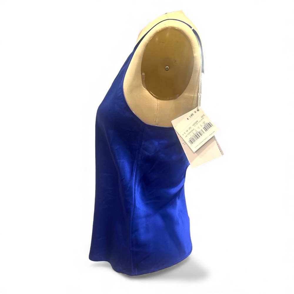 La Perla Silk Cami XS NWT Electric Blue Luxe Lingerie Top - Picture 4 of 6